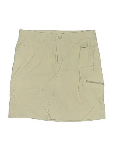 Pre-owned Eddie Bauer Skort In Tan
