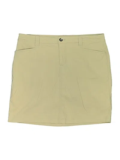 Pre-owned Eddie Bauer Skort In Tan