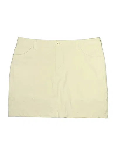 Pre-owned Eddie Bauer Skort In White