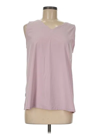 Pre-owned Eddie Bauer Sleeveless Blouse In Pink