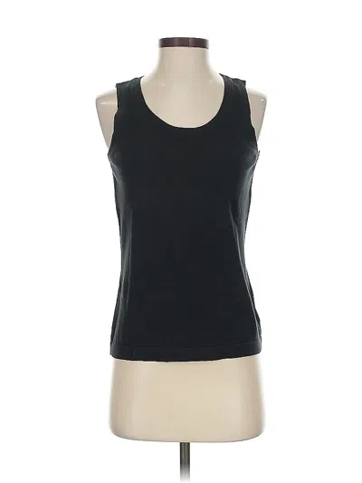 Pre-owned Eddie Bauer Sleeveless T-shirt In Black