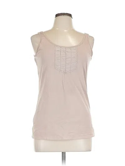 Pre-owned Eddie Bauer Sleeveless T-shirt In Brown