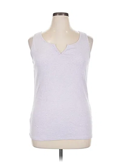 Pre-owned Eddie Bauer Sleeveless T-shirt In Gray