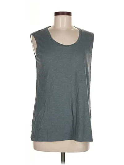 Pre-owned Eddie Bauer Sleeveless T-shirt In Gray