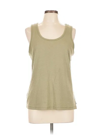 Pre-owned Eddie Bauer Sleeveless T-shirt In Green