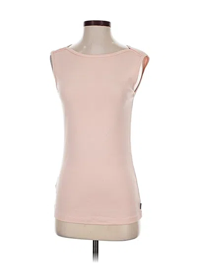 Pre-owned Eddie Bauer Sleeveless T-shirt In Pink