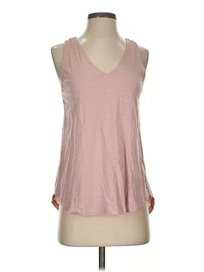 Pre-owned Eddie Bauer Sleeveless Top Pink Halter Neckline Tops