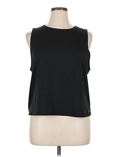 Pre-owned Eddie Bauer Sleeveless T-shirt In Black
