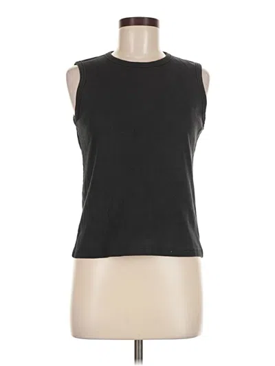 Pre-owned Eddie Bauer Sleeveless T-shirt In Black