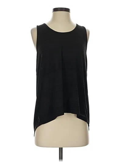 Pre-owned Eddie Bauer Sleeveless T-shirt In Black