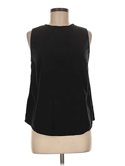 Pre-owned Eddie Bauer Sleeveless T-shirt In Black