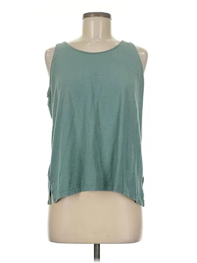 Pre-owned Eddie Bauer Sleeveless T-shirt In Green