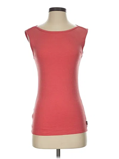 Pre-owned Eddie Bauer Sleeveless T-shirt In Red