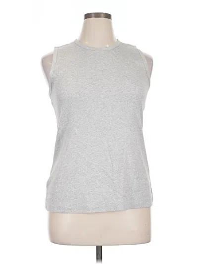 Pre-owned Eddie Bauer Sleeveless T-shirt In Silver