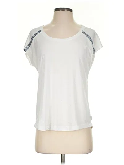 Pre-owned Eddie Bauer Sleeveless T-shirt In White