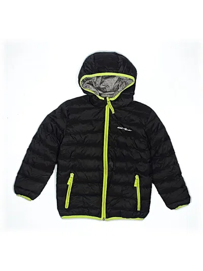 Pre-owned Eddie Bauer Kids' Snow Jacket In Black