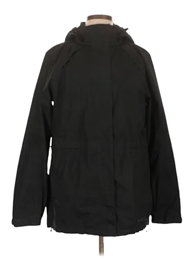 Pre-owned Eddie Bauer Snow Jacket In Black