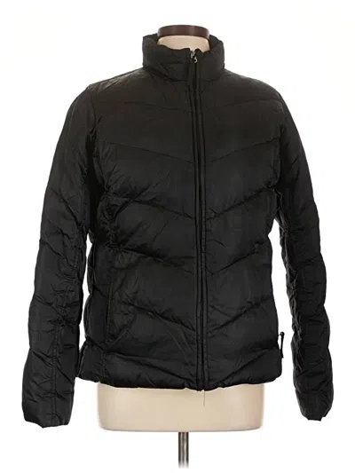 Pre-owned Eddie Bauer Snow Jacket In Black