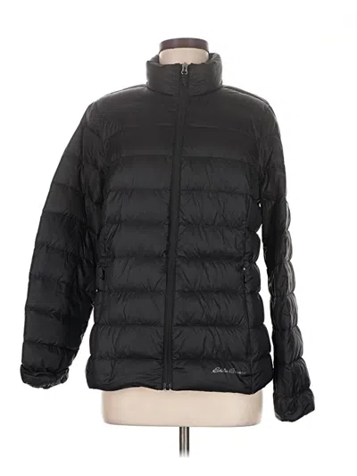 Pre-owned Eddie Bauer Snow Jacket In Black