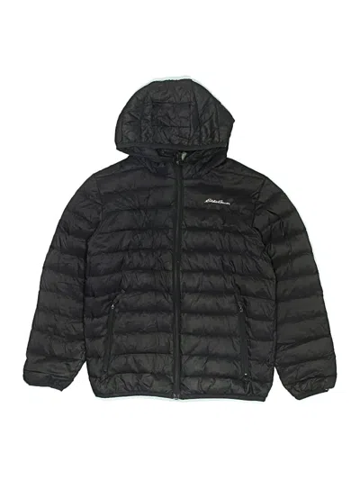 Pre-owned Eddie Bauer Kids' Snow Jacket In Black