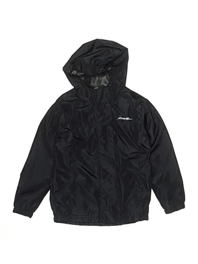 Pre-owned Eddie Bauer Kids' Snow Jacket In Black