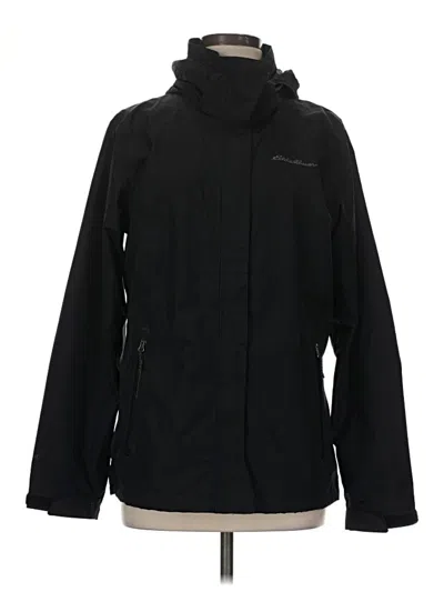 Pre-owned Eddie Bauer Snow Jacket In Black