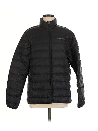 Pre-owned Eddie Bauer Snow Jacket In Black