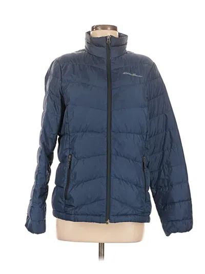 Pre-owned Eddie Bauer Snow Jacket In Blue