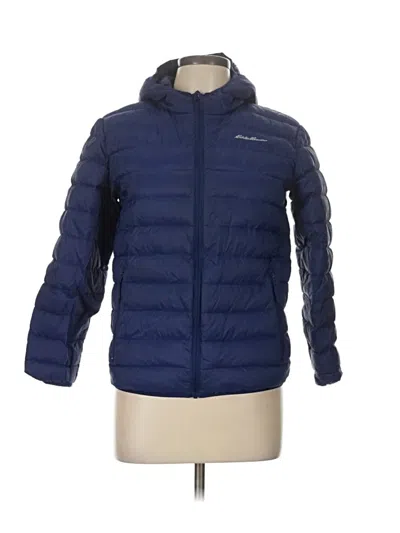 Pre-owned Eddie Bauer Snow Jacket In Blue