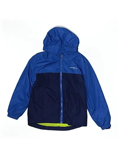 Pre-owned Eddie Bauer Kids' Snow Jacket In Blue