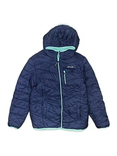 Pre-owned Eddie Bauer Kids' Snow Jacket In Blue