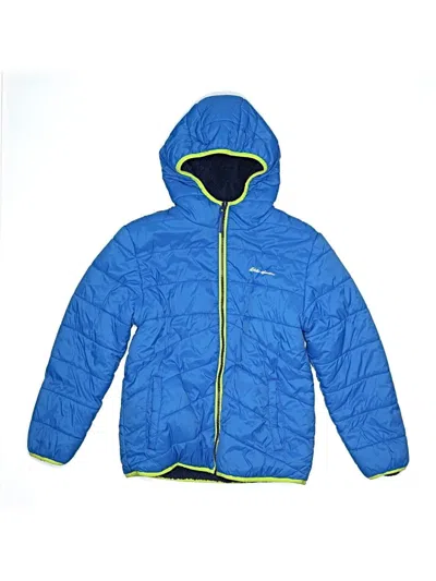 Pre-owned Eddie Bauer Kids' Snow Jacket In Blue