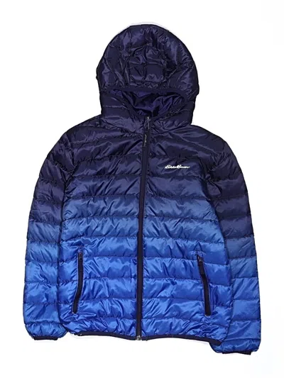 Pre-owned Eddie Bauer Kids' Snow Jacket In Blue