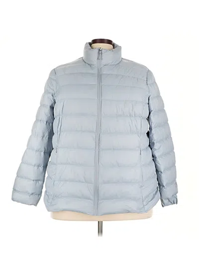 Pre-owned Eddie Bauer Snow Jacket In Blue