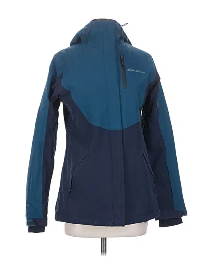 Pre-owned Eddie Bauer Snow Jacket In Blue