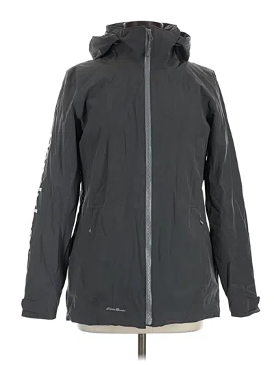 Pre-owned Eddie Bauer Snow Jacket In Gray