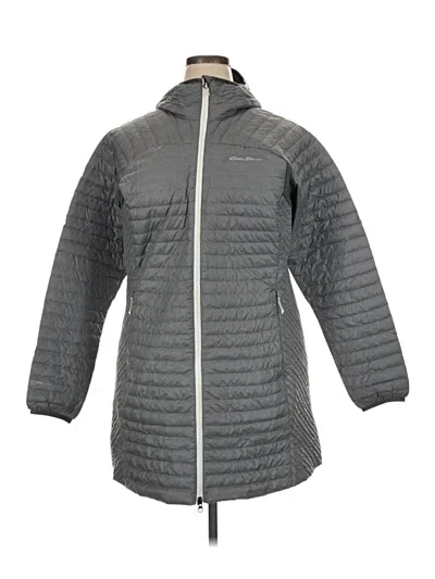Pre-owned Eddie Bauer Snow Jacket In Gray