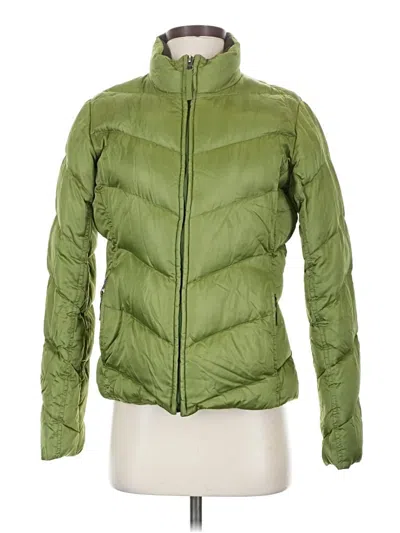 Pre-owned Eddie Bauer Snow Jacket In Green