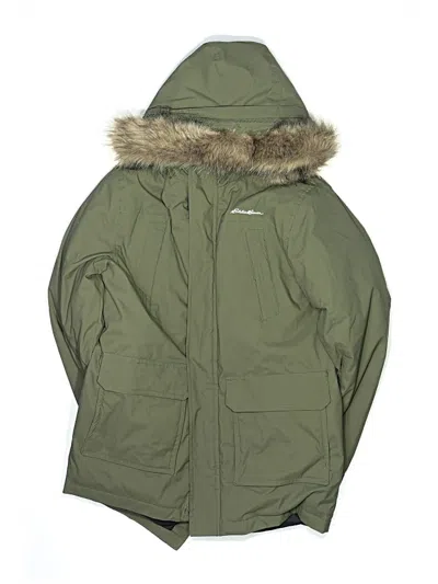 Pre-owned Eddie Bauer Kids' Snow Jacket In Green
