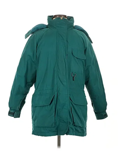 Pre-owned Eddie Bauer Snow Jacket In Green