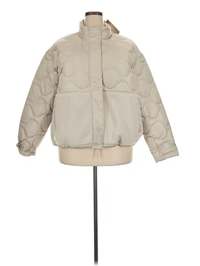 Pre-owned Eddie Bauer Snow Jacket In Ivory