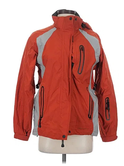 Pre-owned Eddie Bauer Snow Jacket In Red