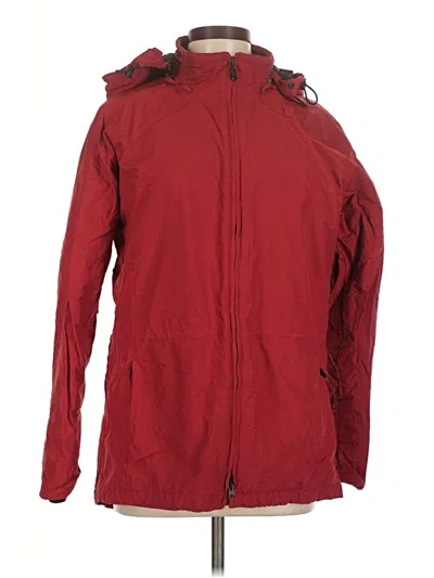 Pre-owned Eddie Bauer Snow Jacket In Red