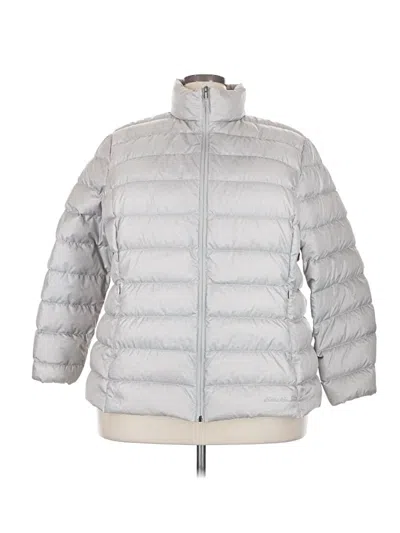 Pre-owned Eddie Bauer Snow Jacket In Silver