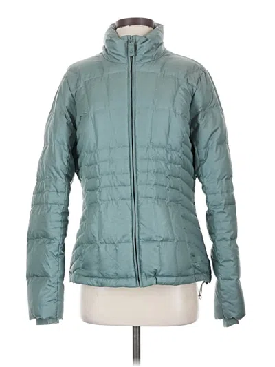 Pre-owned Eddie Bauer Snow Jacket In Teal