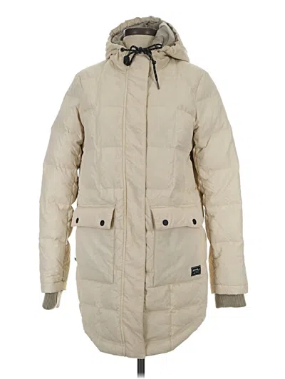 Pre-owned Eddie Bauer Snow Jacket In White