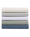Eddie Bauer Solid 100 Cotton Brushed Flannel Sheet Sets In Chambray Blue