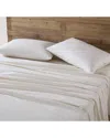 Eddie Bauer Solid 100% Cotton Flannel Sheet Set In Ivory