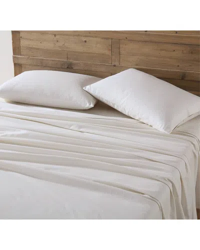 EDDIE BAUER EDDIE BAUER SOLID 100% COTTON FLANNEL SHEET SET