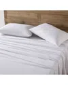 Eddie Bauer Solid 100% Cotton Flannel Sheet Set In White